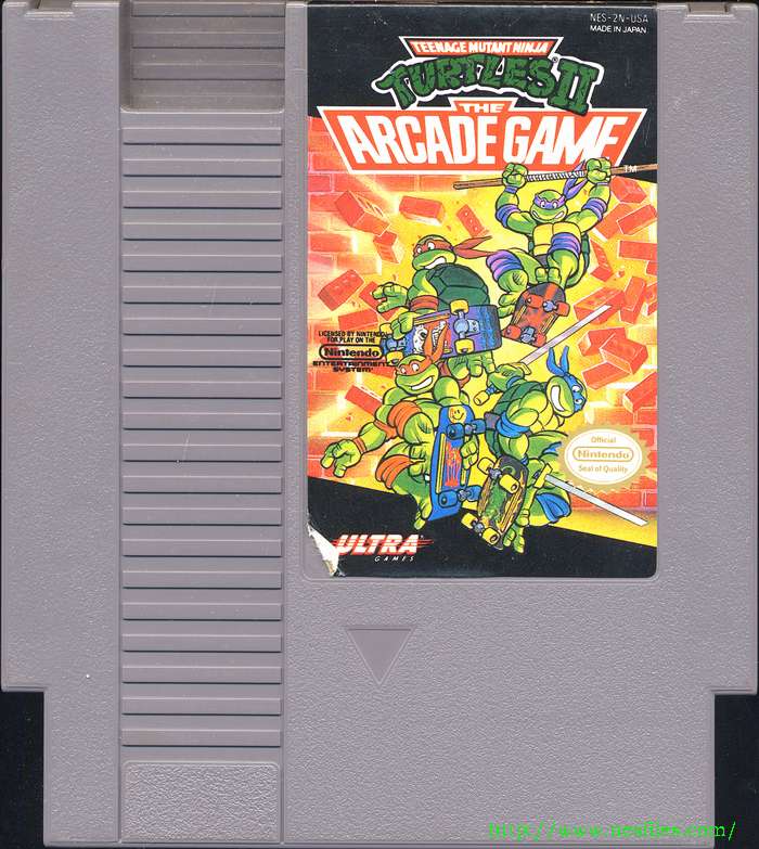 teenage mutant ninja turtles ii the arcade game nes